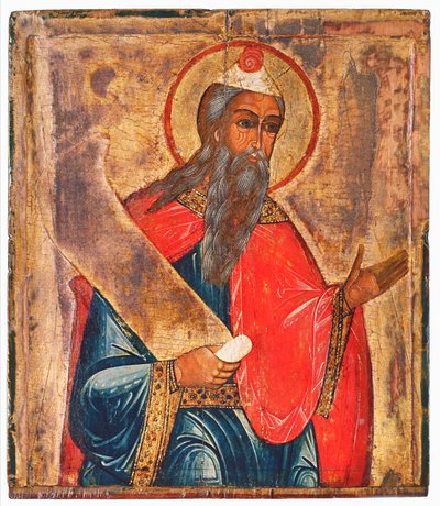 Icon Depicting a Prophet, Moscow School by Russian School